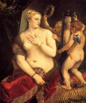 提香 Venus in front of the mirror 提香 Venus in front of the mirror